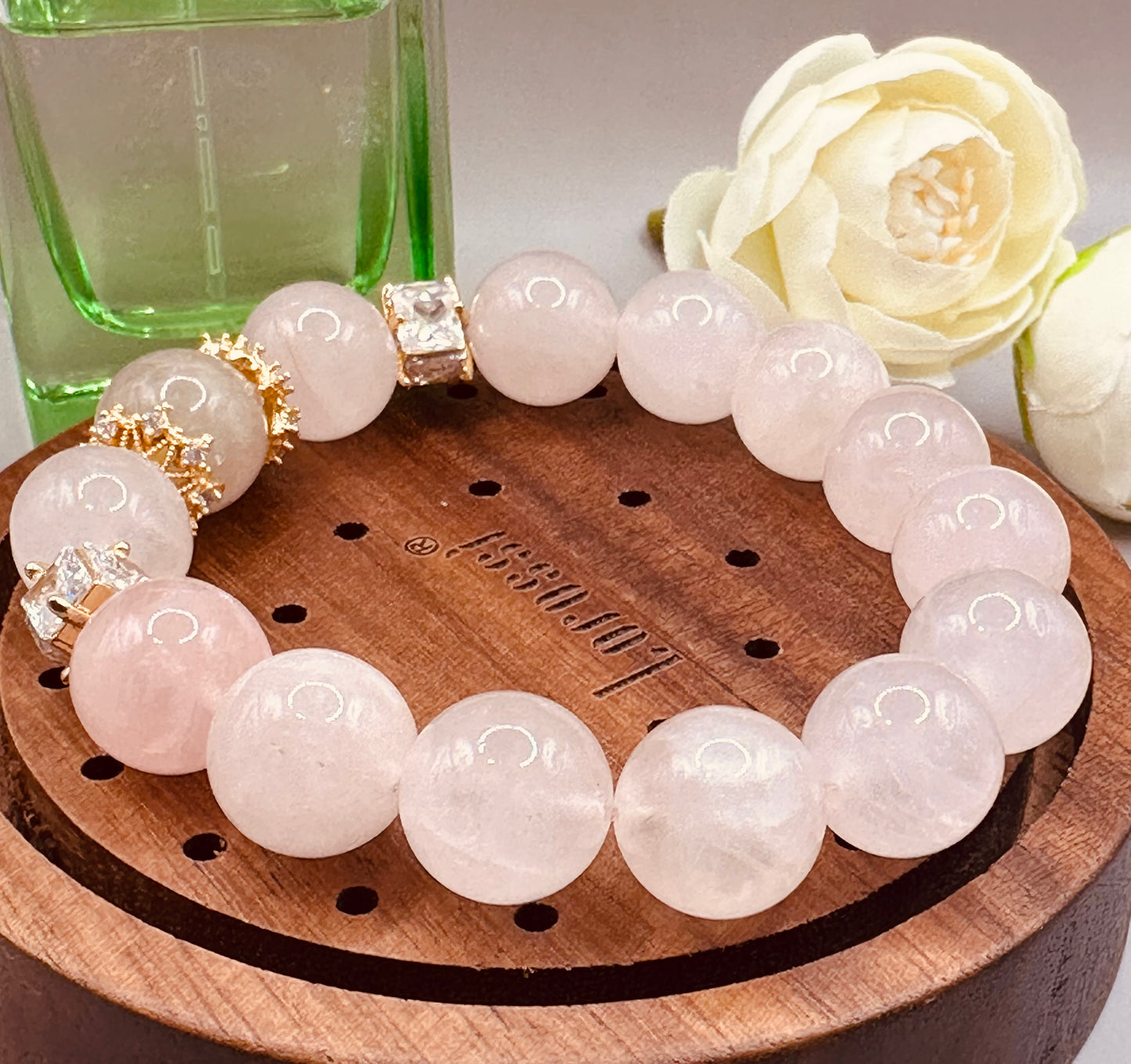Love Yourself First （Rose Quartz+ Rutilated Quartz）