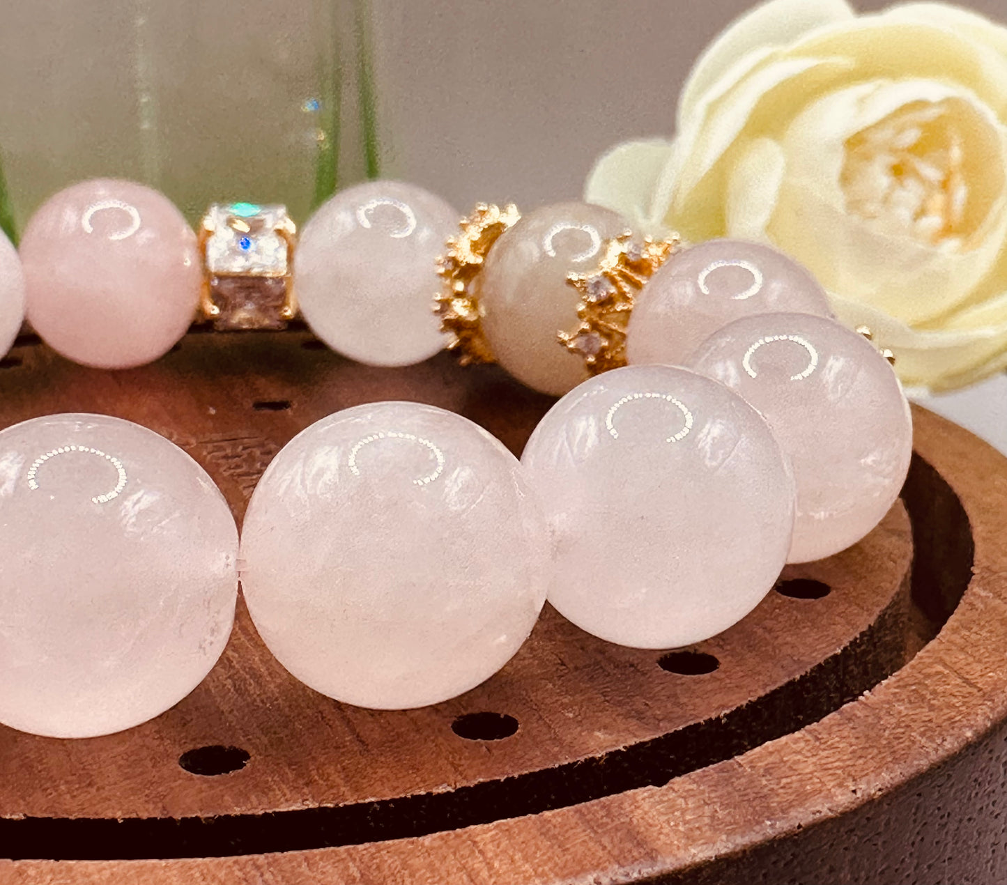 Love Yourself First （Rose Quartz+ Rutilated Quartz）