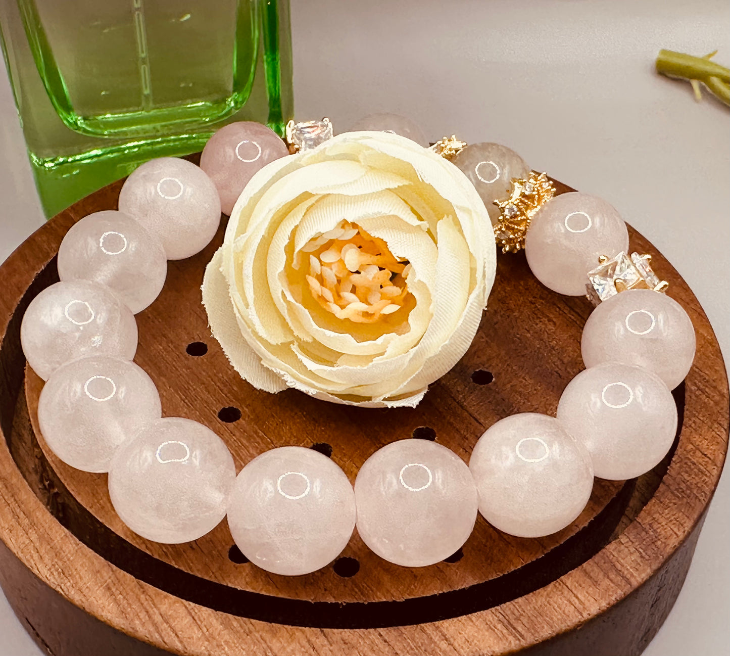 Love Yourself First （Rose Quartz+ Rutilated Quartz）